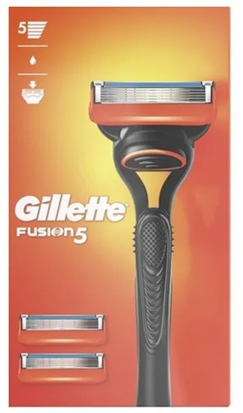 Gillette - Fusion5 Parranajokone + 3 vaihdettavaa terää