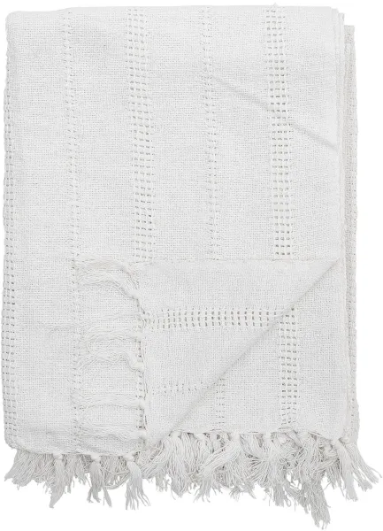 BLOOMINGVILLE Niccoline Torkkupeitto, Luonnollinen, Puuvilla L: 130cm, P: 150cm